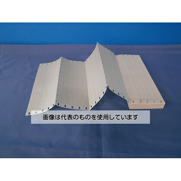 アズワン(AS ONE) 記録紙 10冊入 20.4m KT-205(ET-205) 入数：1箱(10冊入)