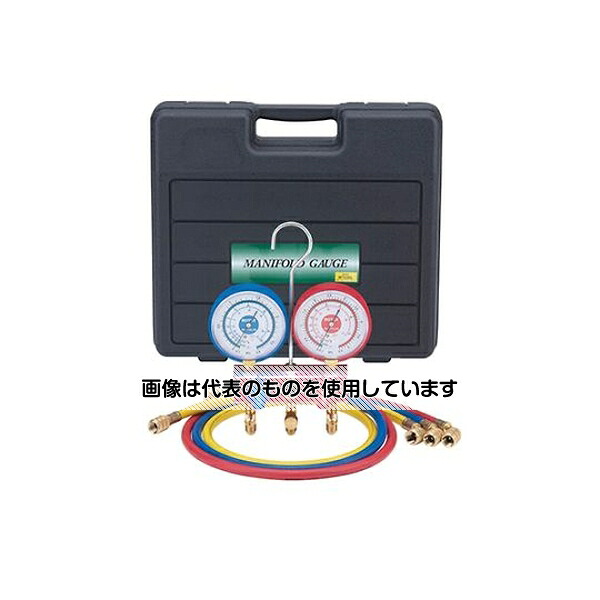 アズワン(AS ONE) [R32･R410A] ボールバルブ式マニホールドキット EA101TR-11 入数：1セット