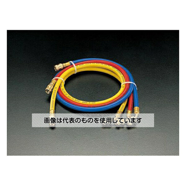 アズワン(AS ONE) 100cm/3本組(R12･R22･R502)チャージングホース EA104AK 入数：1組