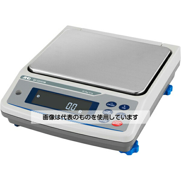 エー・アンド・デイ 防塵・防水型中量級天びん ひょう量32.2kg×最小表示0.1g GF-32001M 入数：1台