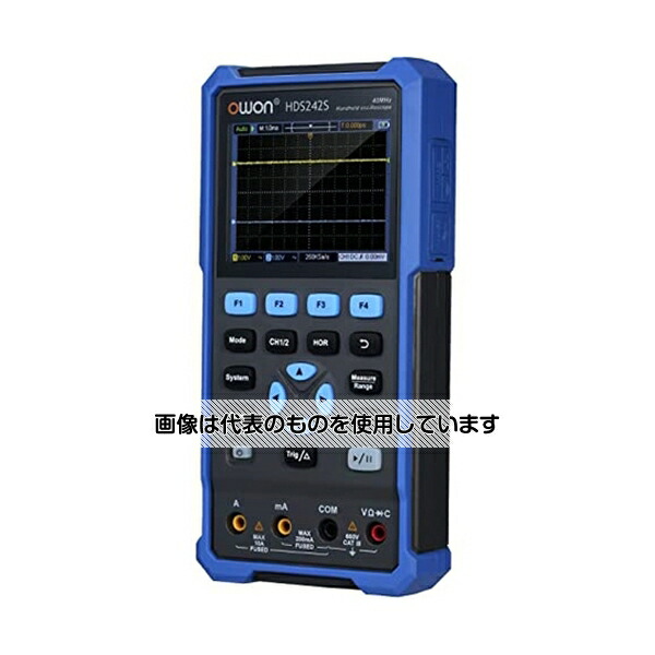 OWON OWON ハンドヘルド・オシロスコープ 40MHz 2CH 波形発生器付き HDS242S 入数：1台
