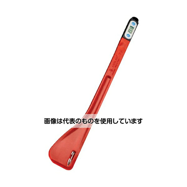 アズワン(AS ONE) 温度計付スパトラ 113090 入数：1個