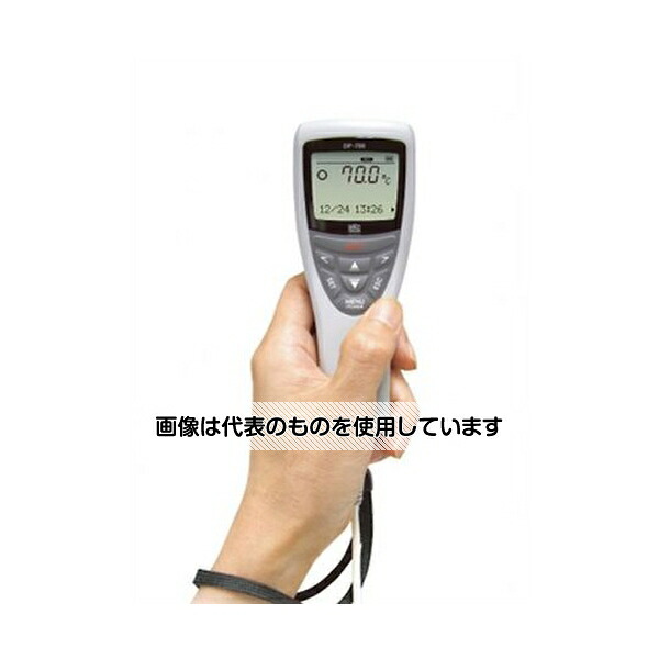 理化工業 ハンディタイプデジタル温度計データロギング(記憶容量)最大9999点 DP-700B/J 入数：1個