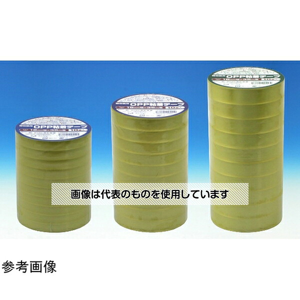 アズワン(AS ONE) 軽包装用OPP粘着テープ18mm×35m(10巻シュリンクパック)200巻入 KSSOP-183510 入数：1ケース(200巻入)