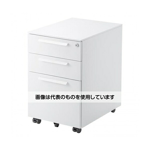 サンワサプライ 390x534x600mm/3段キャビネット EA954HC-314B 入数：1個