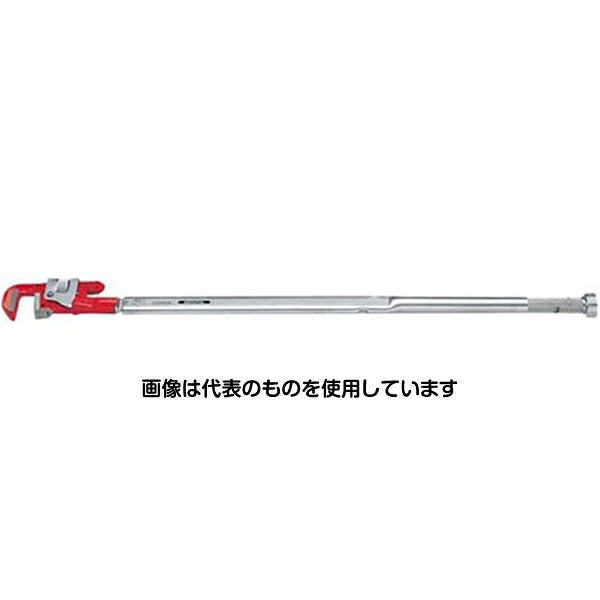 アズワン(AS ONE) パイレンヘッドトルクレンチシグナル式トルクレンチ/パイプレンチヘッド付/プリセット形/目盛付 PHL420N 入数：1個