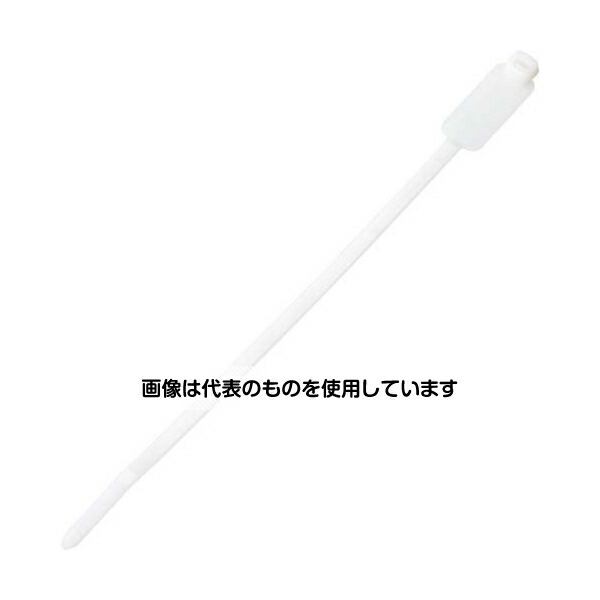 パンドウイットコーポレーション 旗型タイプナイロン結束バンドナチュラル(500本入) PLM2S-D 入数:1袋(500本入)