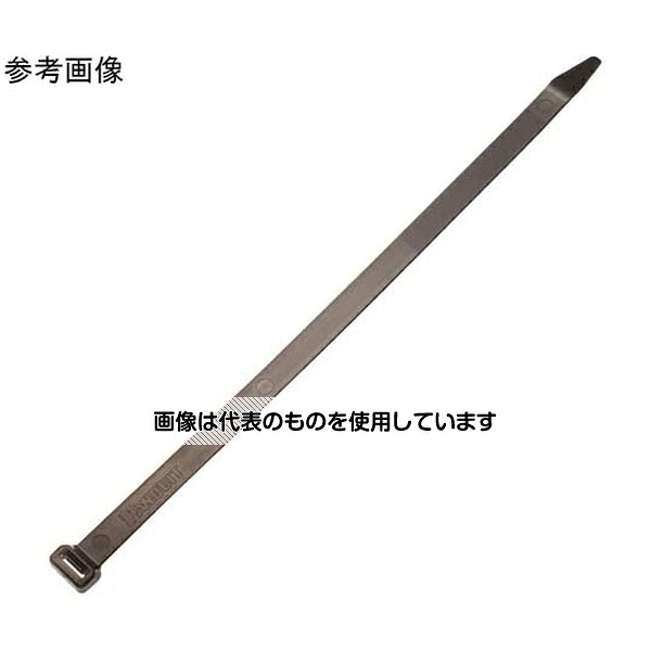 パンドウイットコーポレーション ナイロン結束バンドフレキシブルタイプエクストラヘビー幅12.7×307×1.4耐衝撃耐熱耐候性タイプ黒250本入 PLWS3EH-TL350 入数：1袋(250本入)