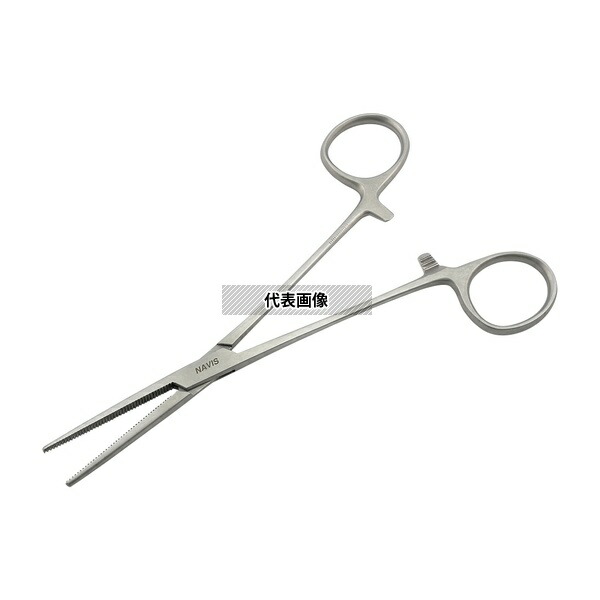 アズワン HF-9 止血鉗子 無鈎直(ペアン) 160mm