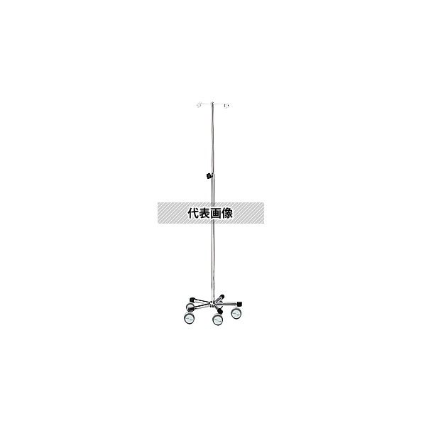 ナビス(アズワン) IG-5FC イルリガートル台 5本丸脚(キャスター大) 17,745円