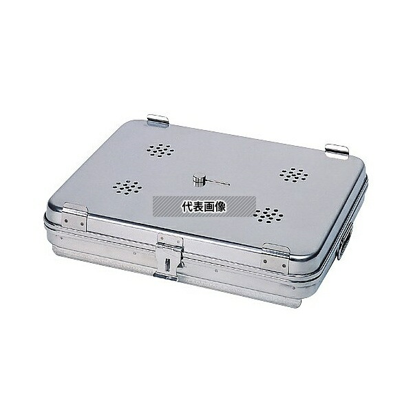 松本製器 HL 卓上オートクレーブ用角カスト フタ・底開閉式 270×210×40mm