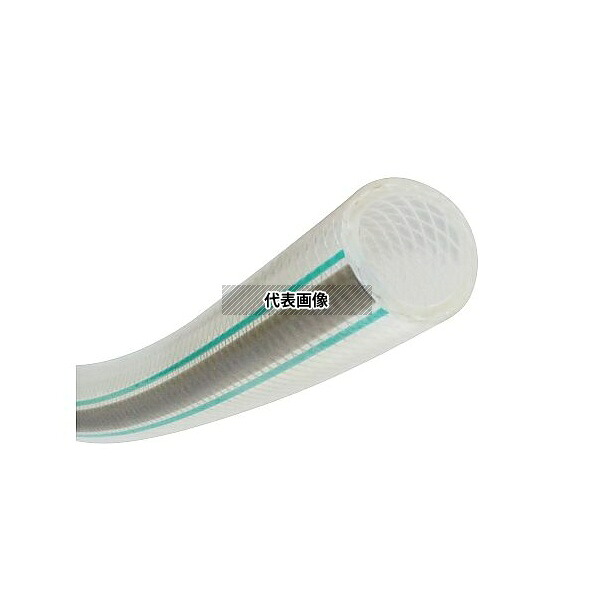 トヨックス FF-25-3 耐薬品・溶剤・食品用フッ素ホース トヨフッソホース 内径25mm×外径33mm 長さ3m