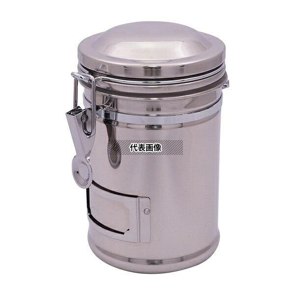 アズワン CASS-10M 保存瓶 ステンレスフタ付き φ105×170mm 900mL