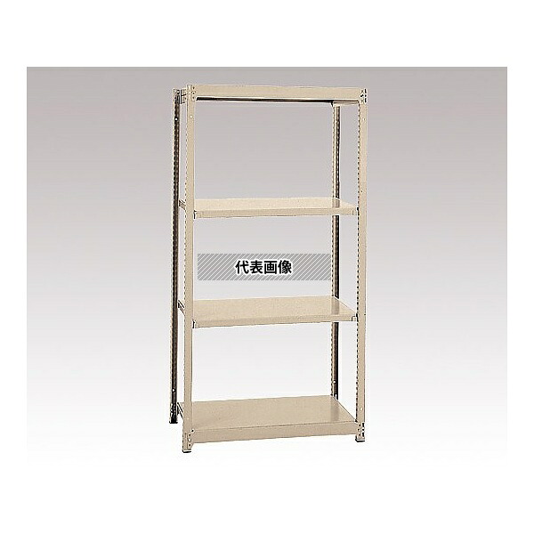 アズワン(AS ONE) 軽量ボルトレスラック 4段 1503×604×1806mm(耐荷重：150kg/段) MK6560-4K 1台[法人限定]