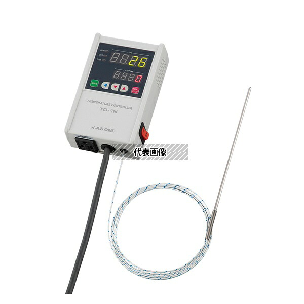 アズワン TP-4NP デジタル温度調節器(プログラム機能付き)-199.9～+199.9℃ 英語版校正証明書付