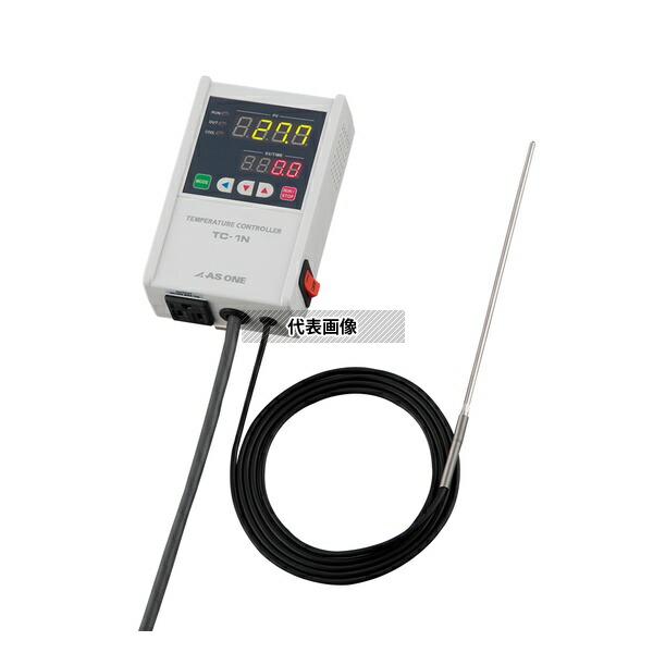 アズワン TC-1NP デジタル温度調節器 -199.9～+199.9℃ 英語版校正証明書付