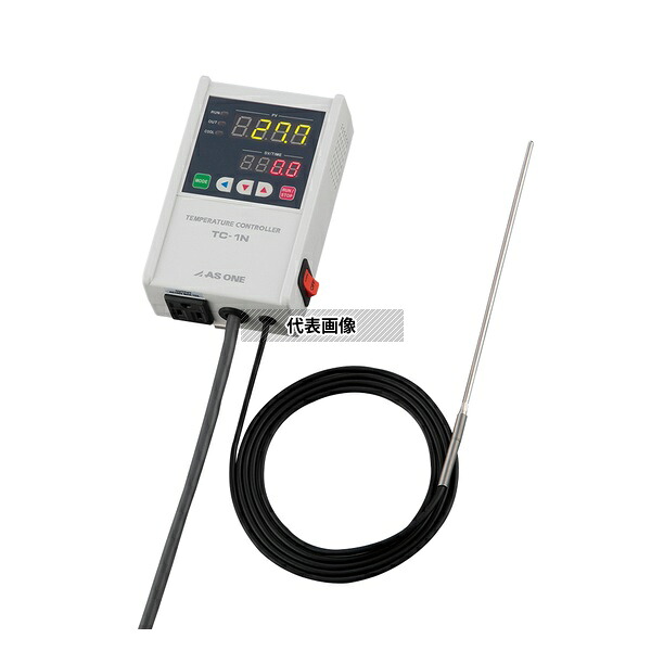 アズワン TC-1NP デジタル温度調節器 -199.9～+199.9℃ 中国語版校正証明書付