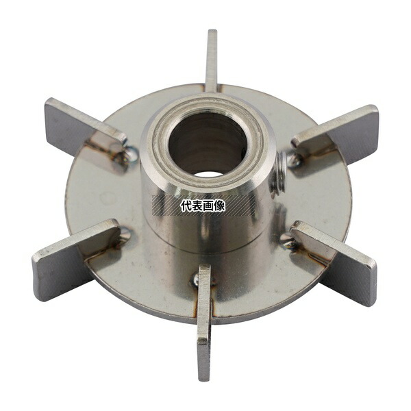スリーワンモータ DT40 撹拌翼 SUSディスクタービン40mm ボス付き