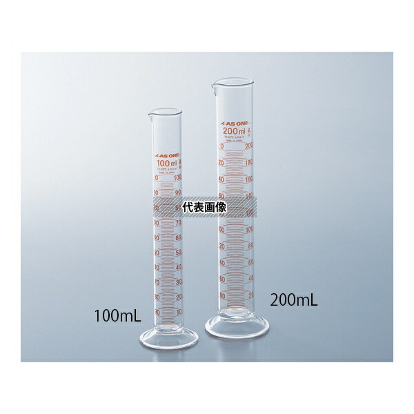 アズワン メスシリンダー 高精度 100mL 中国語版校正証明書付 11,088円