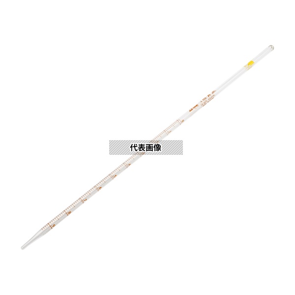 アズワン 先端メスピペット 1mL(クラスA) 中国語版校正証明書付