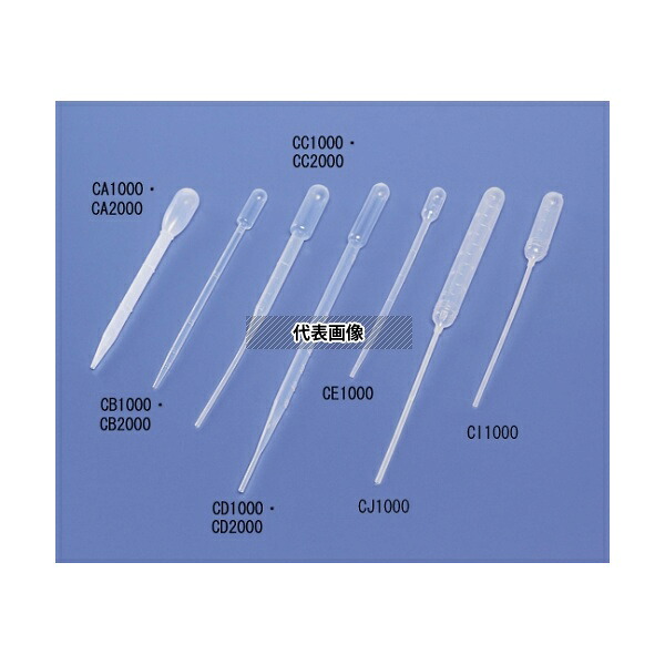 栄研化学 スポイト3号 1箱（500本×4袋入） CC1000 1箱(500本×4袋入)