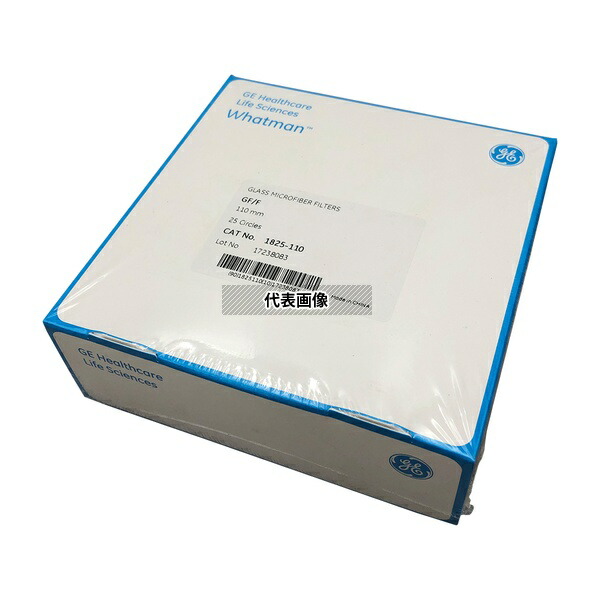 Cytiva (ワットマン） ガラス繊維円形濾紙GF／F　11.0cm　25枚入 1825-110 1箱(25枚入)