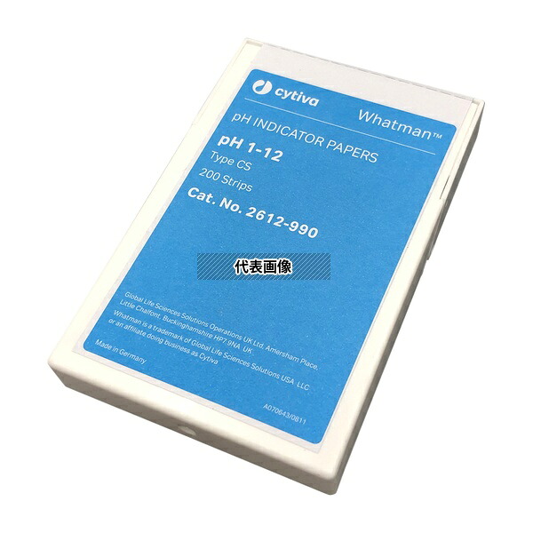 Cytiva (ワットマン) 2612-990 pH試験紙 ストリップ入 CS1-12 1箱(200枚入)｜セミプロＤＩＹ店ファースト