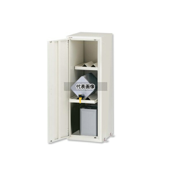 アズワン LSR-W-T ラボサーバーラック(薬品保管庫・一斗缶用) スチール製 1列2段 [法人限定]