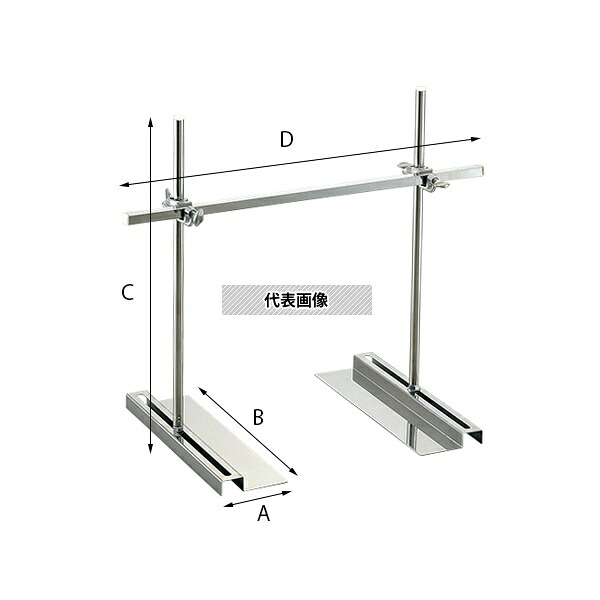ヤマナカ WB200 W800 ヒータースタンド 角型スタンド・ワイドタイプ|セミプロDIY店ファースト