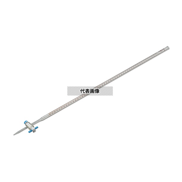アズワン 16420500FA ビュレット PTFE活栓付 50mL JCSS校正証明書付