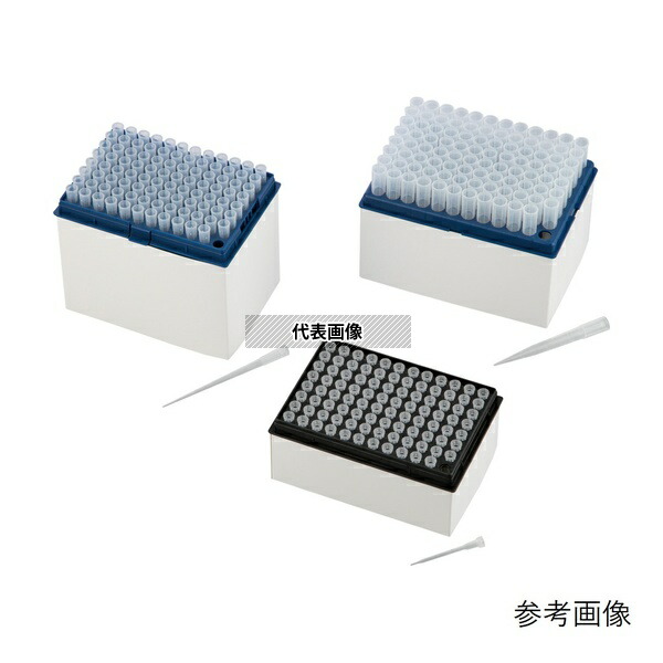 アズワン IN122-207C アイビス(R)ピペットチップ(ボックスパック用スペアープレート)0.2~20μL 1箱(10ラック入)
