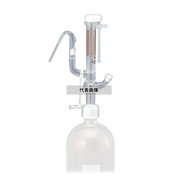 アズワン 1B-W-PS オートビュレット(本体のみ) 1mL 白