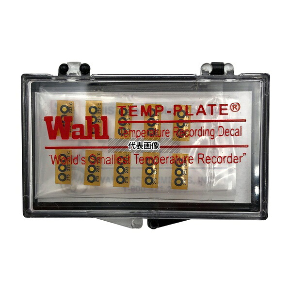 Wahl instruments 430V-215 テンプ・プレート(不可逆性) 3点表示 1箱(10枚入)