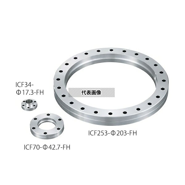 アズワン(ASONE) ICF114-Φ60.5-FH 固定穴あきフランジ 7,498円