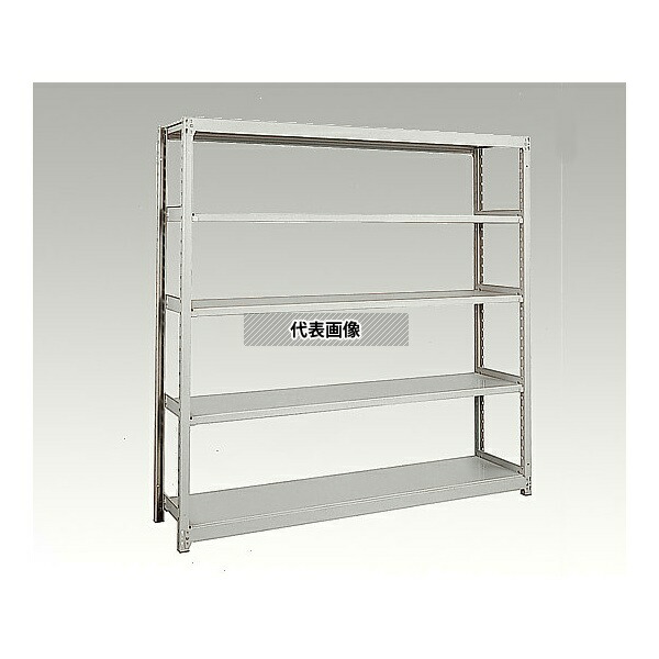 アズワン(asone) 軽中量ボルトレスラック 5段 902×609×1807mm(耐荷重：200kg/段) MS6360-5K 1台[法人限定]