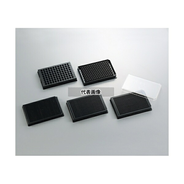 ステム P38F42N 黒色マイクロプレート 平底 384well・M型 未滅菌(フタなし)1箱(5枚&times;10袋入)｜セミプロＤＩＹ店ファースト