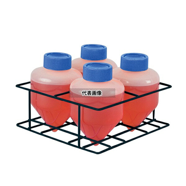 アズワン C1500-RK 遠沈管用ラック 500mL×4本掛
