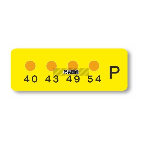 ミクロン MN-P ヒートラベル(不可逆性)4点表示ミニ 1箱(10枚入) 3-8757-01