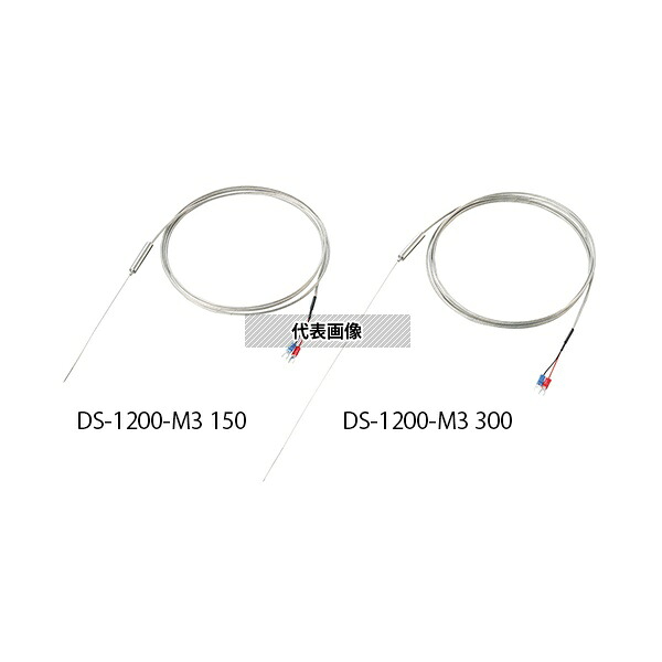 アズワン DS-1200-M3 100 極細K熱電対(シース型) 中国語版校正証明書付
