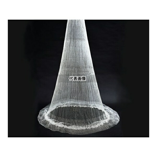 楽天市場】吉田漁網 投網6節300目6号 直径約4.1m 網丈約2.6m [3-9097