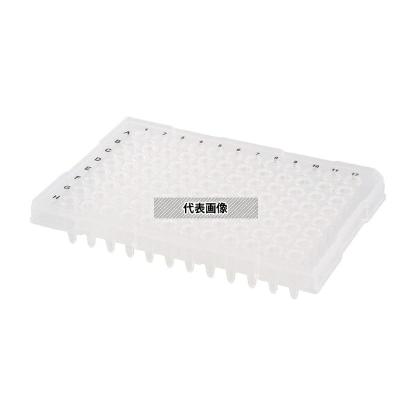 アズワン(asone) PCRプレート(セミスカートタイプ) UltraFlux リム付き 10枚入 3425-00 1パック(10枚入)