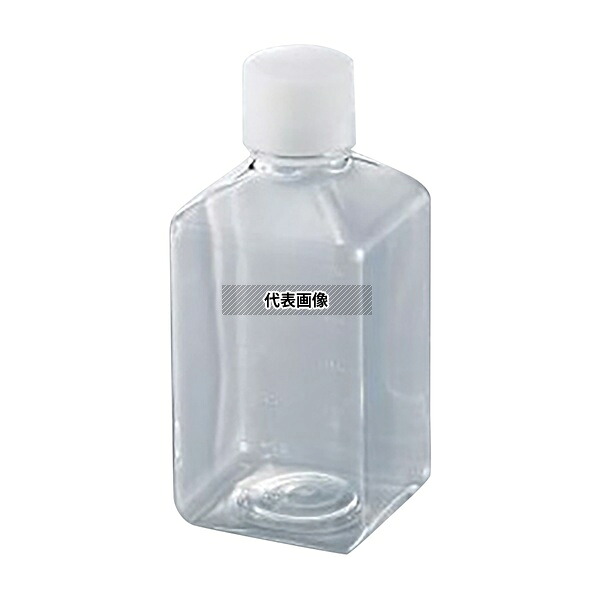 アズワン GPE500 角型培地瓶 500mL 12本入