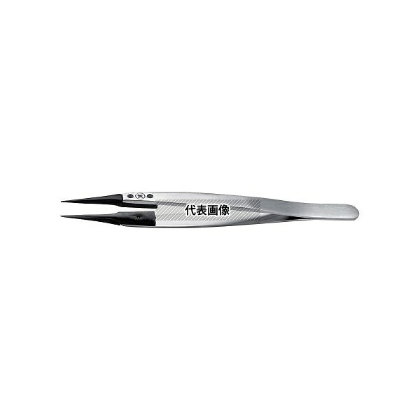 IDEAL-TEK 5CFR ファイバーチップピンセット 130mm|セミプロDIY店ファースト