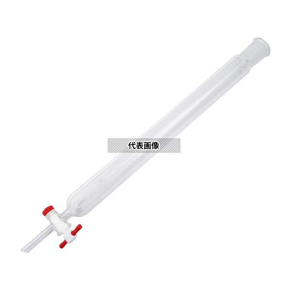 アズワン(AS ONE) クロマトグラフ管(摺合有り) PTFEコックタイプ φ26mm CHT-26-2440 1個|セミプロDIY店ファースト