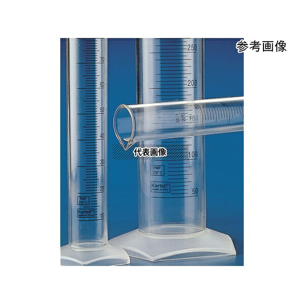 Kartell 2576 PMPメスシリンダー 1000mL