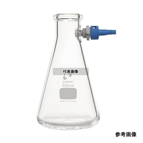 SCHOTT/DURAN 211947353 吸引ろ過瓶(PBT製チューブコネクター付)丸型 5000mL｜セミプロＤＩＹ店ファースト