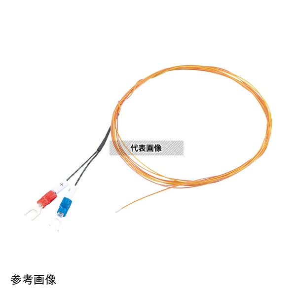 アズワン DS-2000-0123-M4Y 被覆K熱電対 テフロン(R)被覆 φ0.127mm 3m