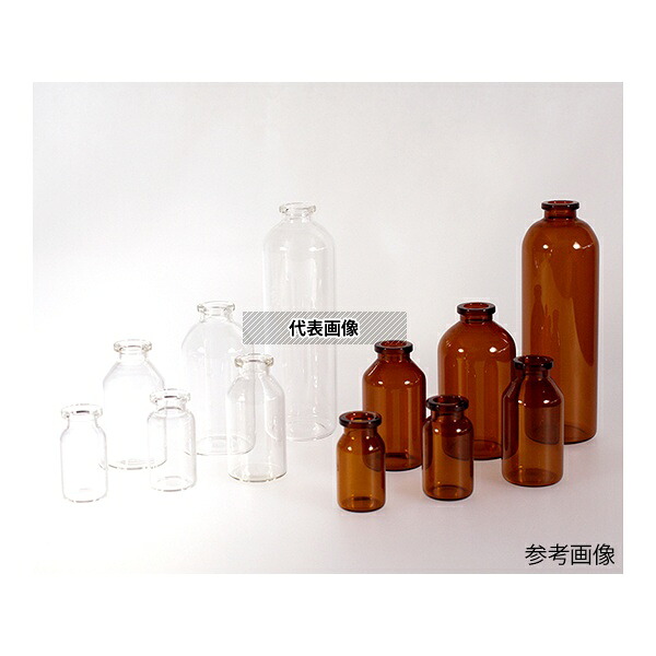 三田理化工業 SB-10B-BFA ステリバイアル(ブチルゴム栓、キャップ付き) 茶色 10mL 10本入｜セミプロＤＩＹ店ファースト