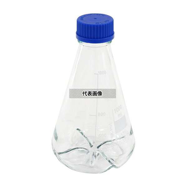 SIMAX 1000 バッフル付三角フラスコ 1000mL