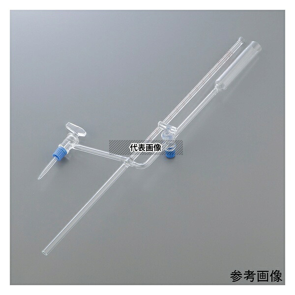 アズワン 632436062518 ミクロビュレット(ガラスコック)5mL